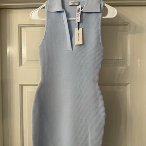 Aritzia pale blue Babaton dress XS